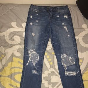 Ripped jeans from rue 21